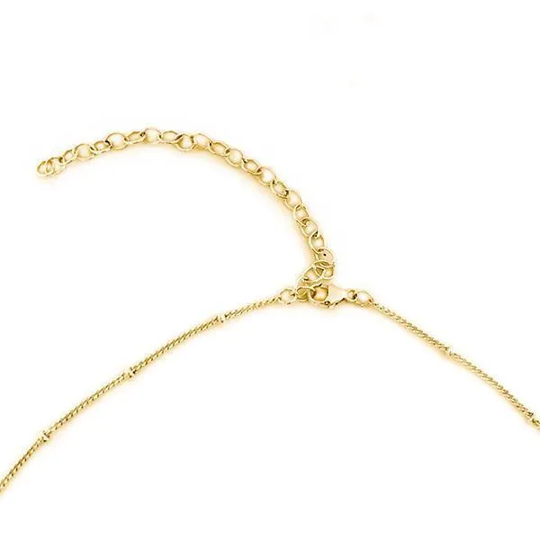 14k Gold Satellite Choker