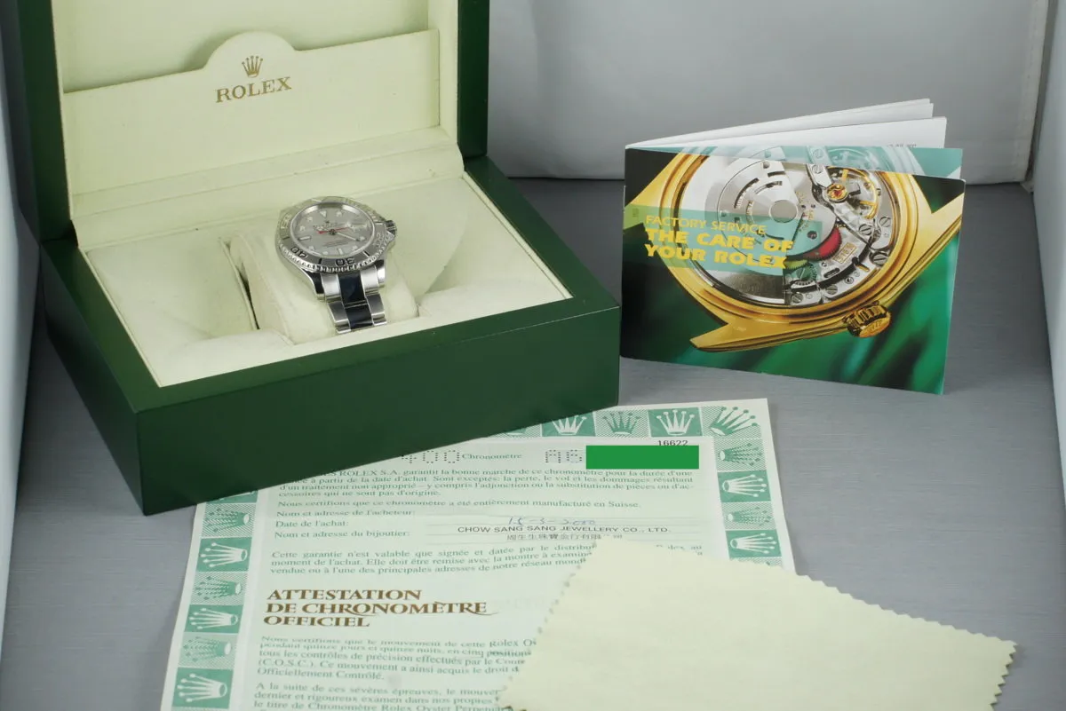 1999 Rolex Yacht-Master 16622 with Box and Papers