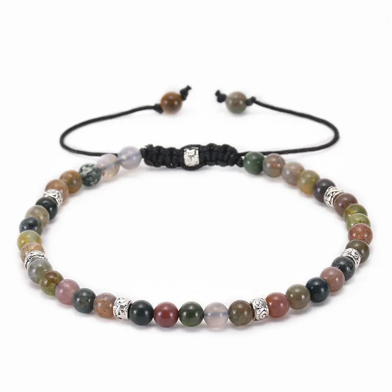 4mm Seven Chakra Yoga Bracelet