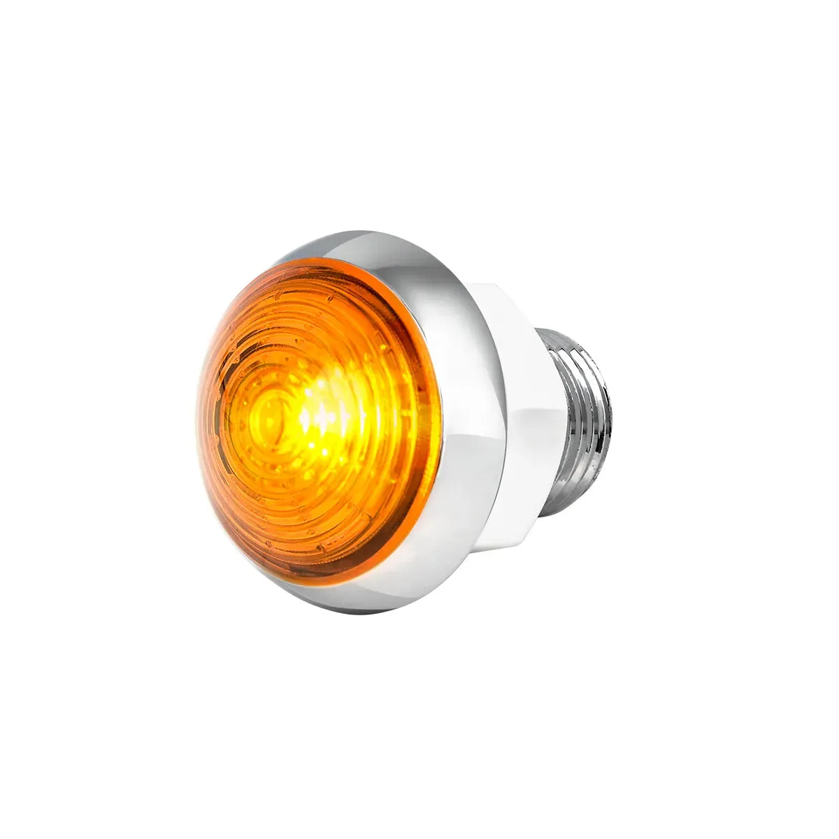 75340 1-1/4" AMBER/AMB CLASSIC 1LED DUAL FUN. LIGHT W/ CR. HOUSING