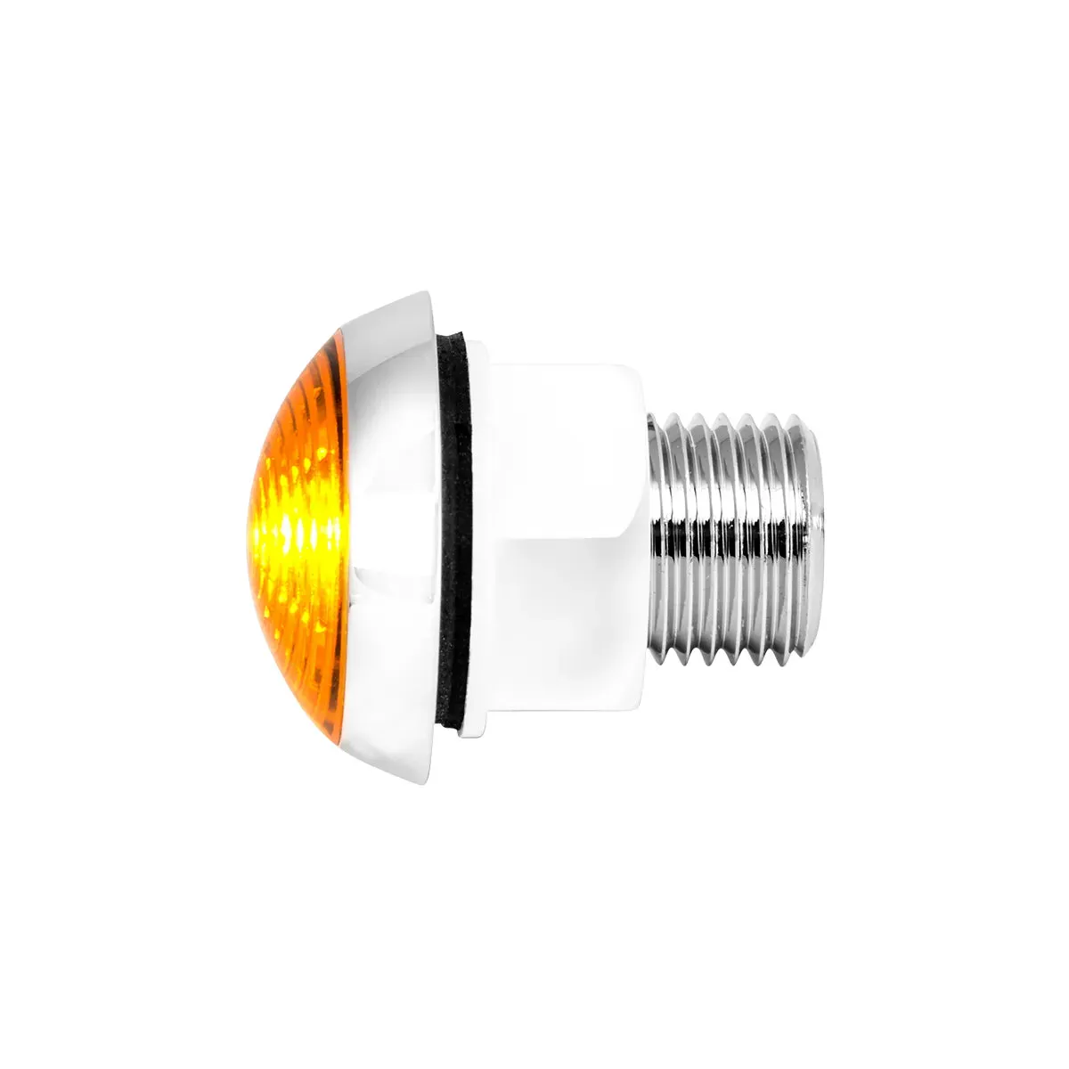 75340 1-1/4" AMBER/AMB CLASSIC 1LED DUAL FUN. LIGHT W/ CR. HOUSING