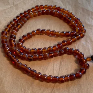 8mm Amber Hindu Mala