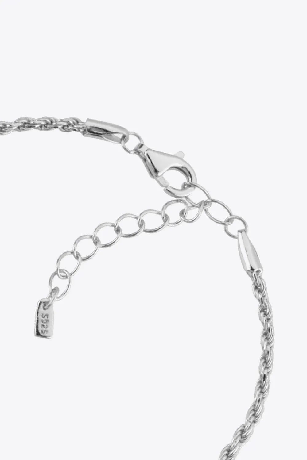 925 Sterling Silver Twisted Bracelet