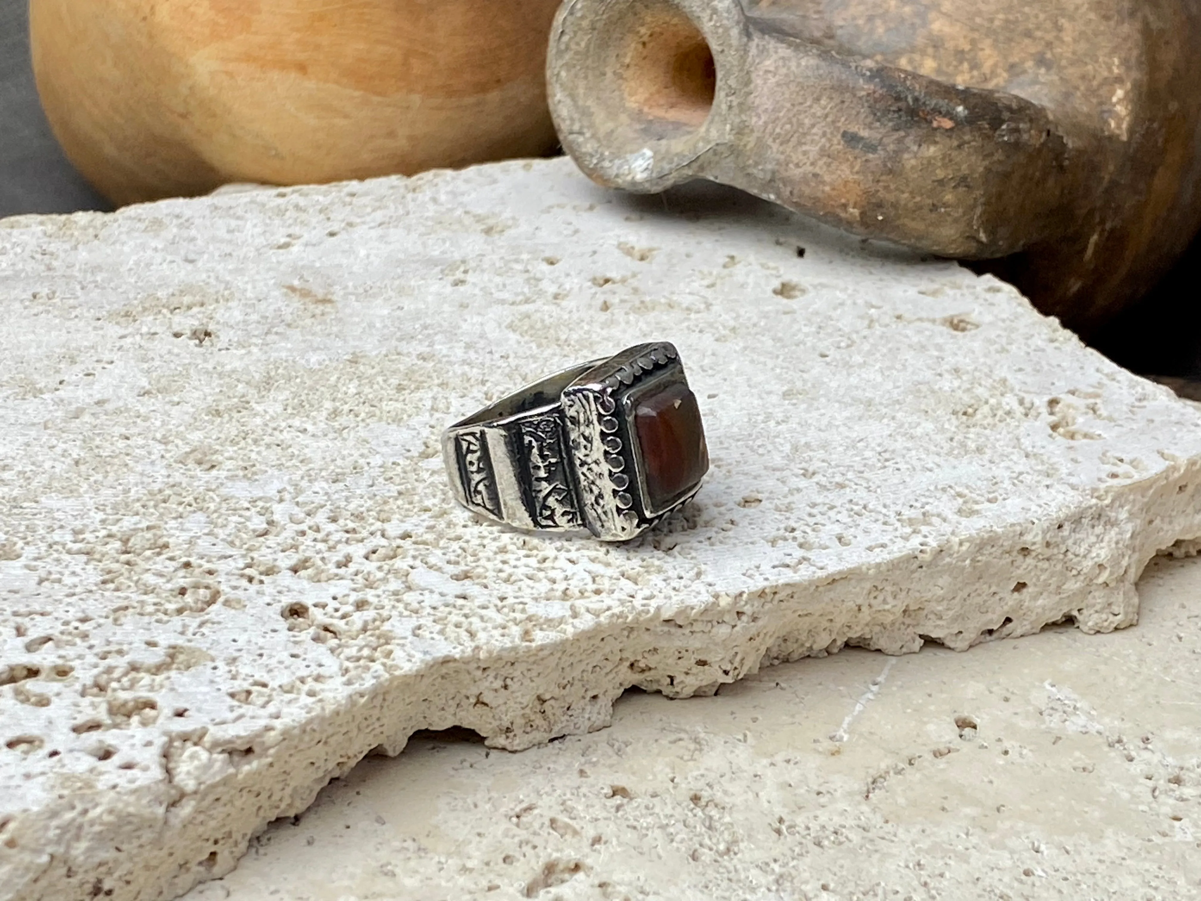 Afghani Vintage Carnelian Ring