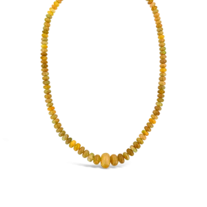 African Opal Bead Necklace