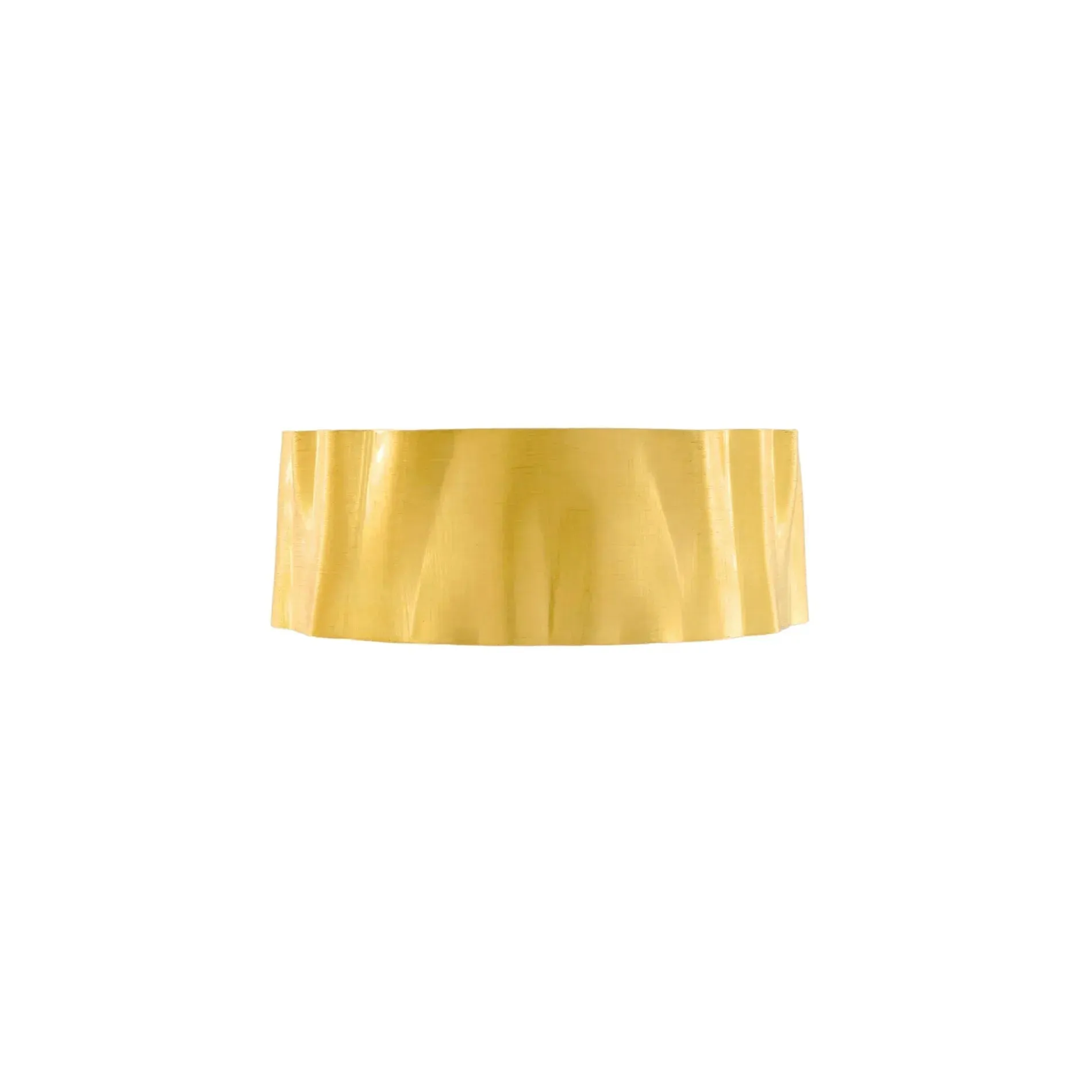 Alaya Statement Wave Cuff Bracelet Gold Plating