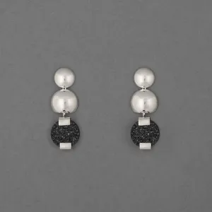 ALEXANDRIA DISC DROP EARRING