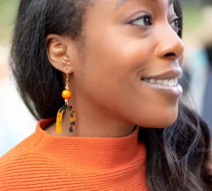 Amber Archway Earrings