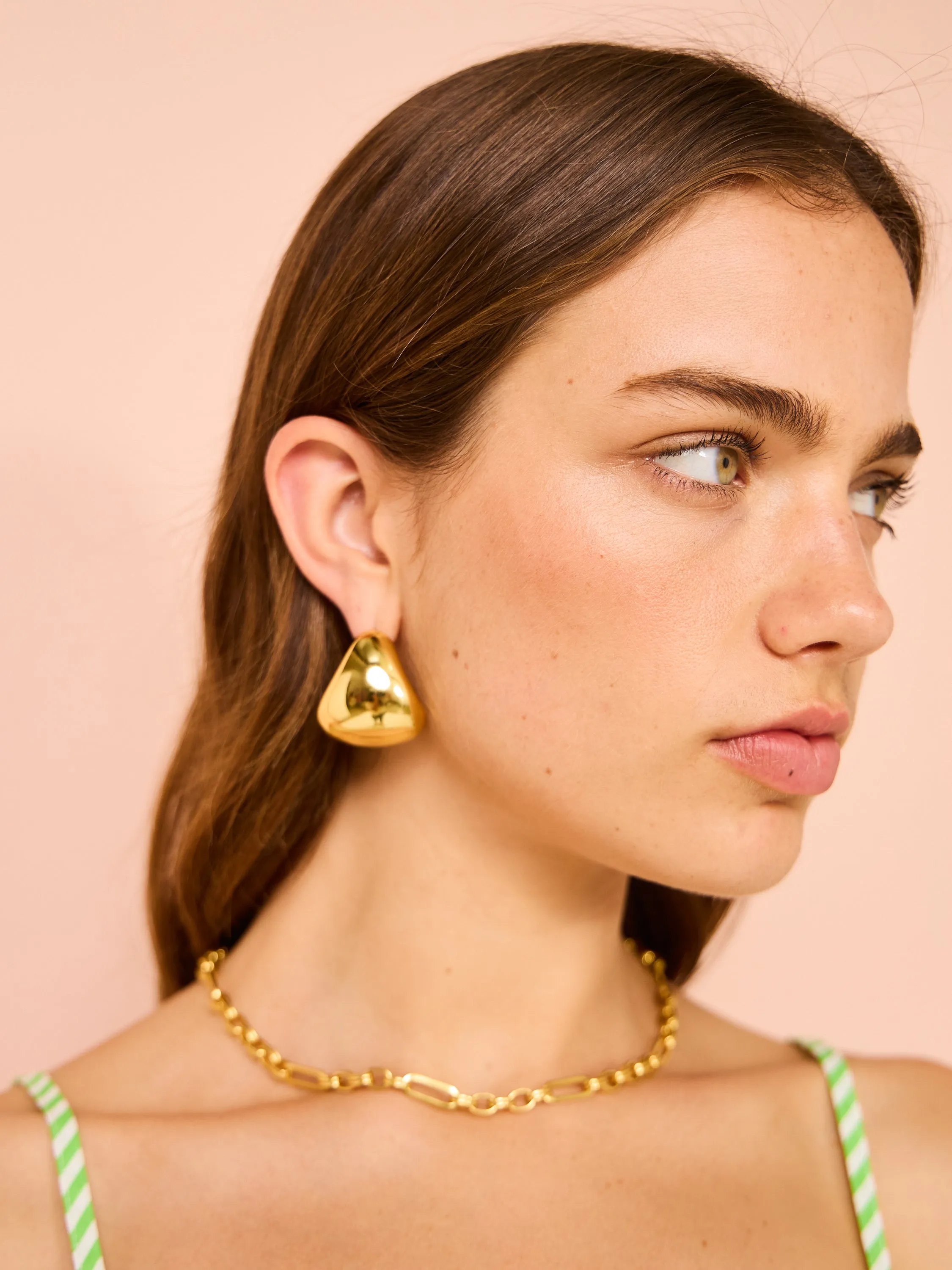 Amber Sceats Grenada Earrings in Gold