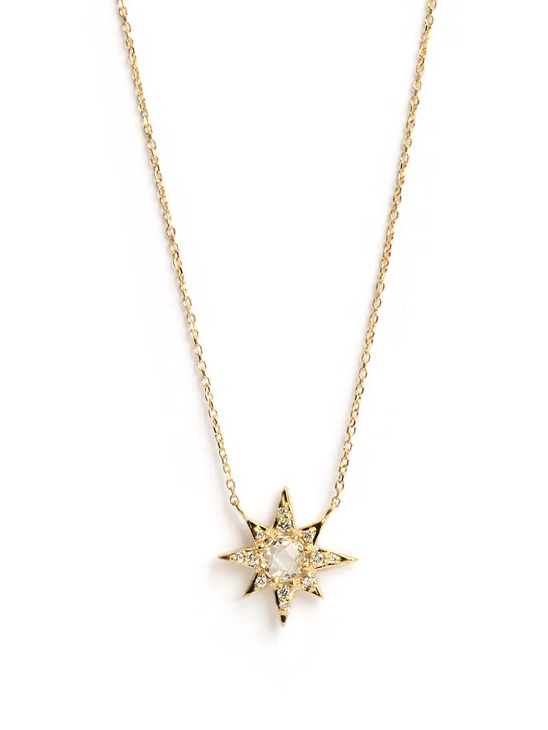 Aztec Mini Starburst Necklace