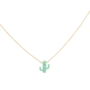 bara boheme | "CACTUS" Opal Necklace