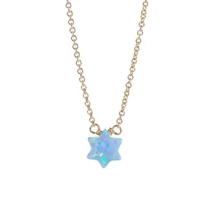 bara boheme | "Star of David" Opal Necklace