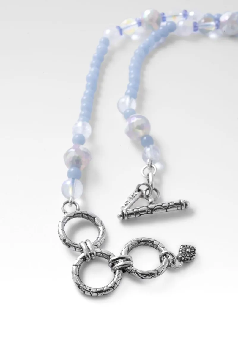 Beaded Angelite Necklace™ in Watermark