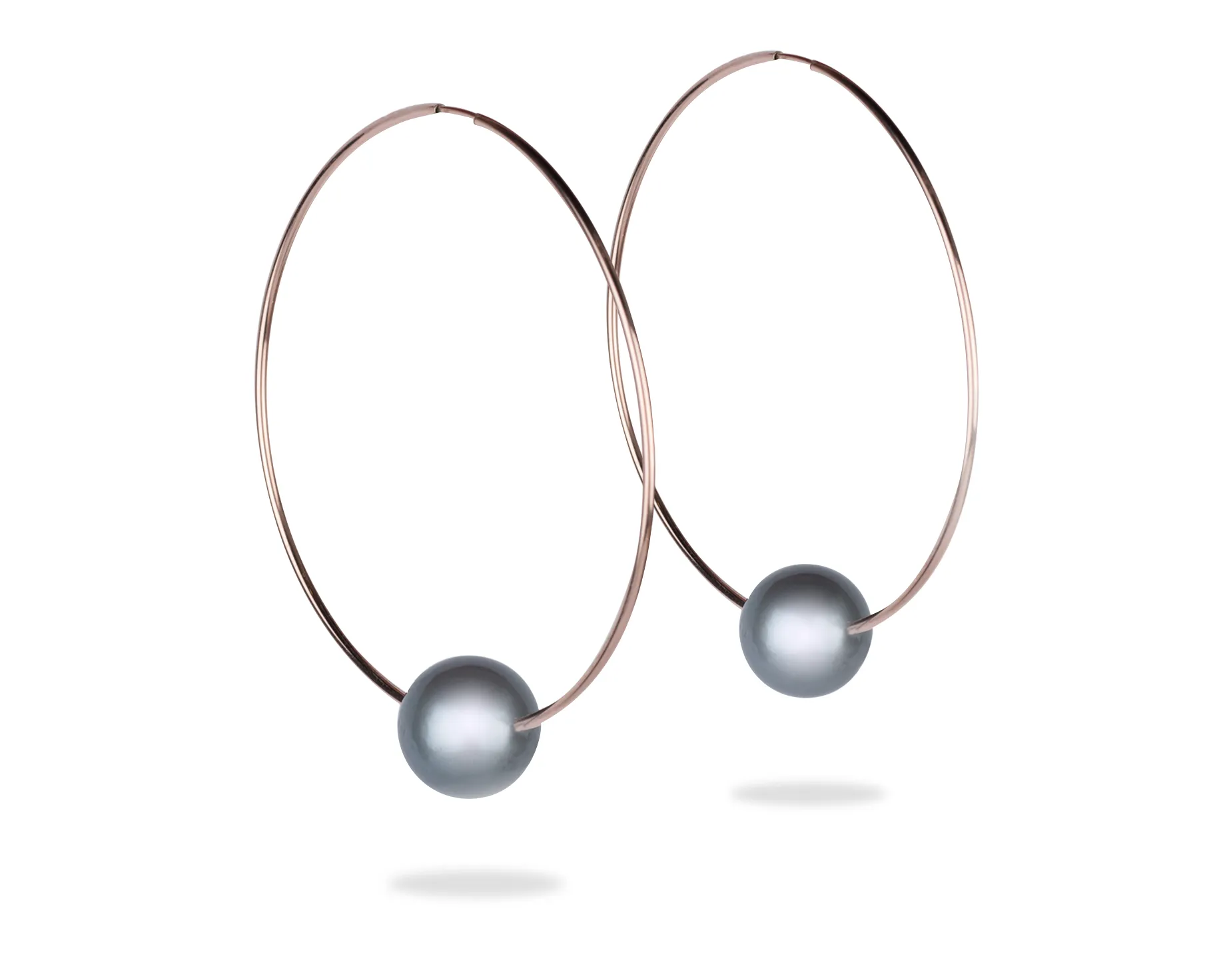 Biltmore Hoop Earrings | Tahitian