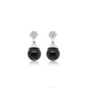 Black Onyx Earrings