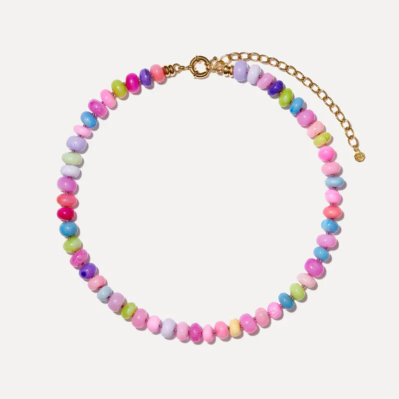 BON BON Chunky Opal Tuttifrutti Necklace