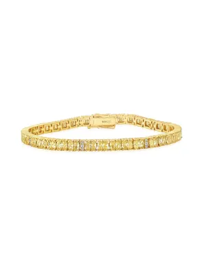 Canary Hues Tennis Bracelet