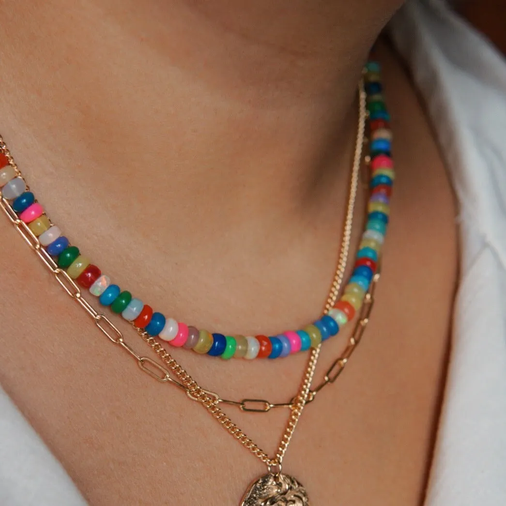 Candy Ethiopian Opal Necklace