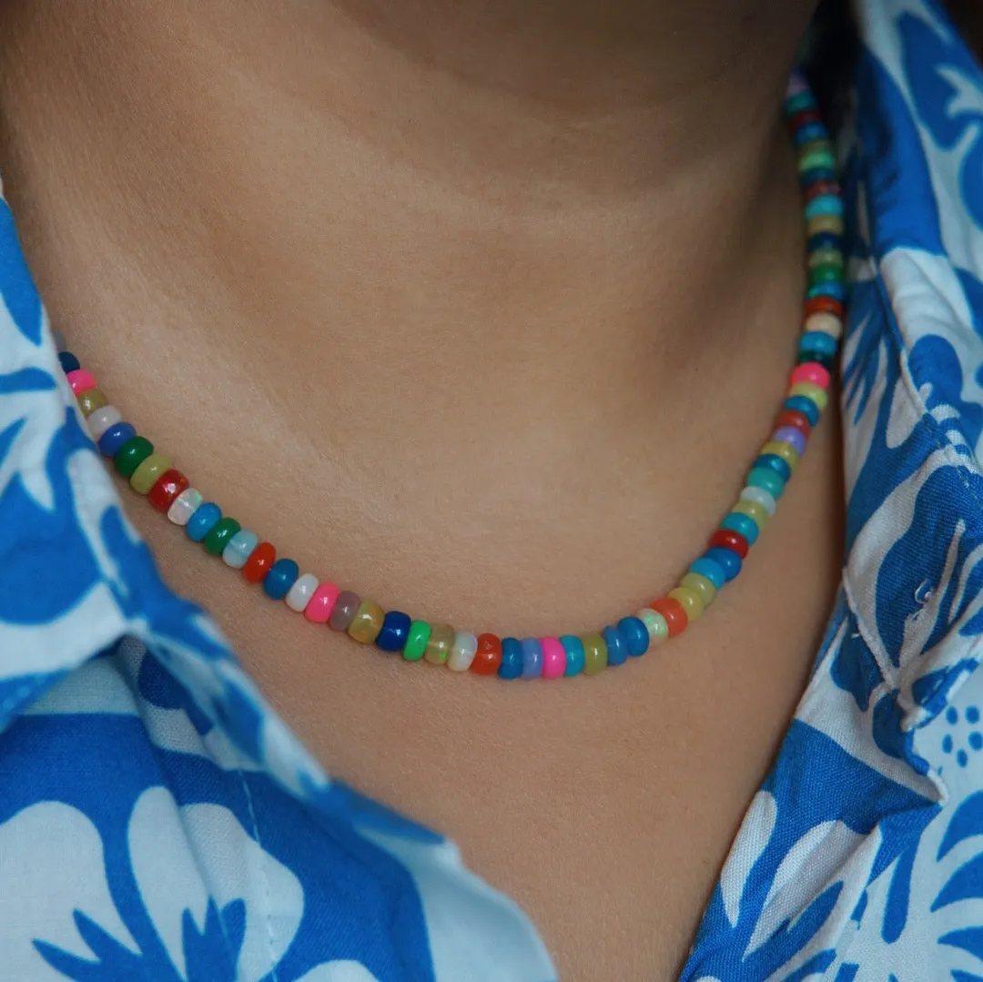 Candy Ethiopian Opal Necklace