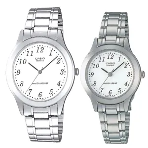 Casio Couple Stainless Steel Watch LTP1128A-7B MTP1128A-7B