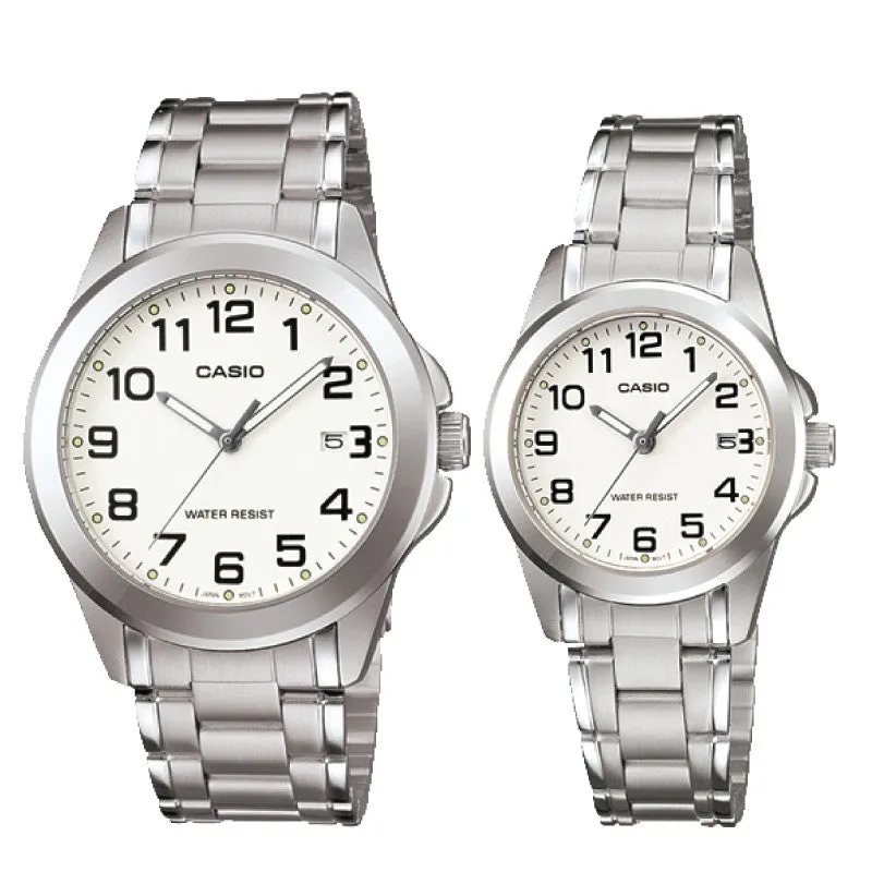 Casio Couple Watch MTP1215A-7B2 LTP1215A-7B2