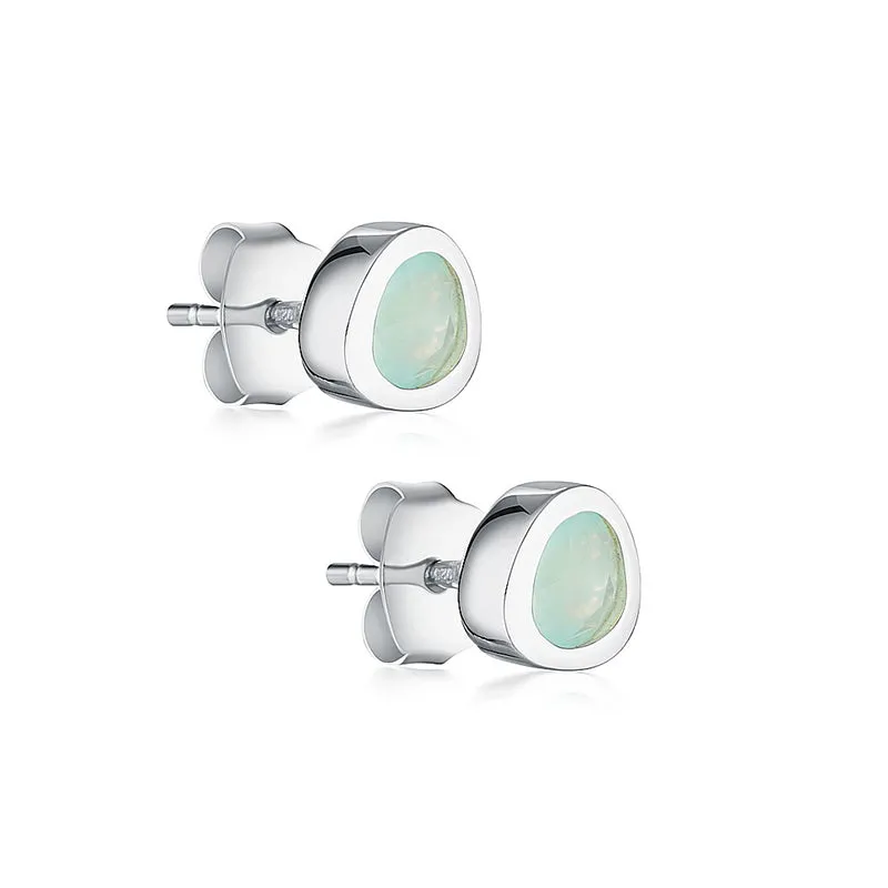 CELEBRATION STUDS - AQUAMARINE