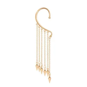 Cheap Gold-Tone Tassel Earrings