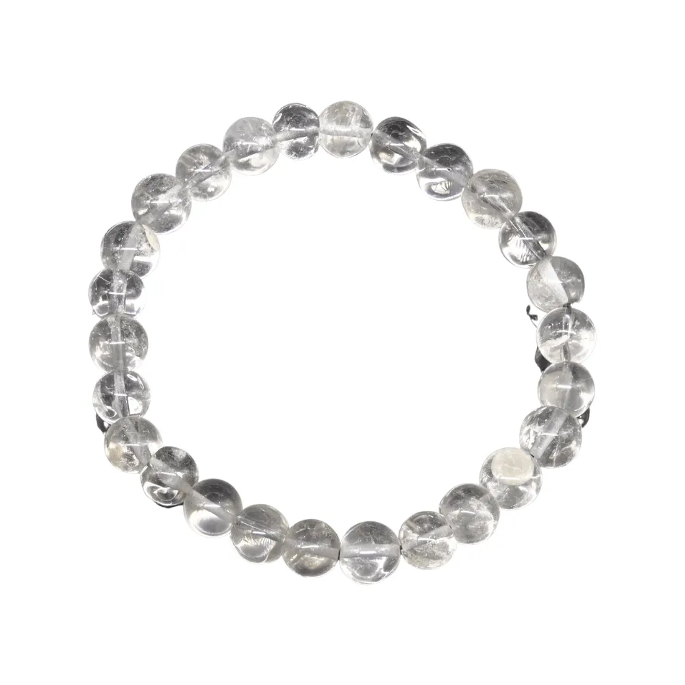 Clear Quartz Crystal Bracelet - Amplifies Energy | Healing | Enlightenment