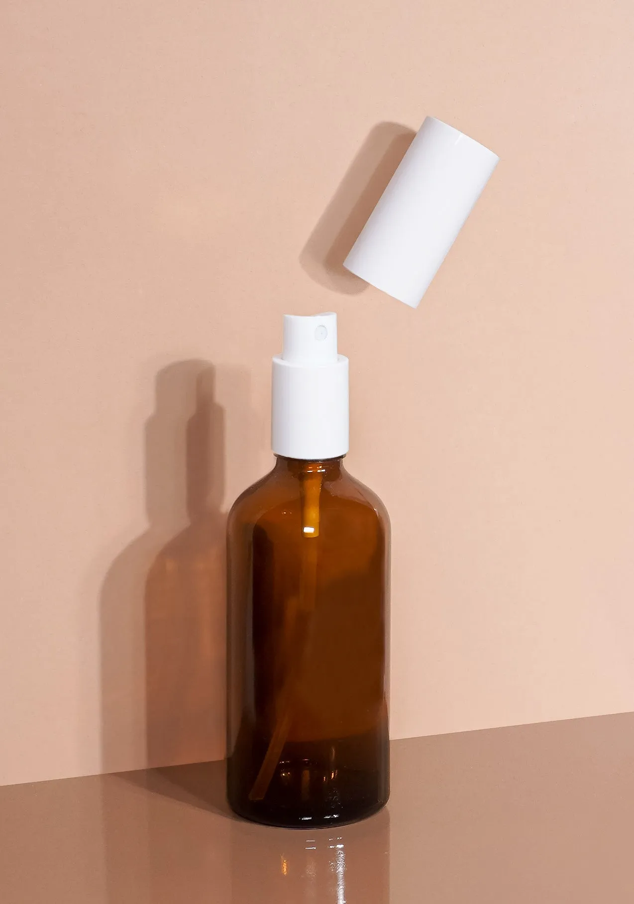 Cole Glass Bottle | Amber | Spray Cap