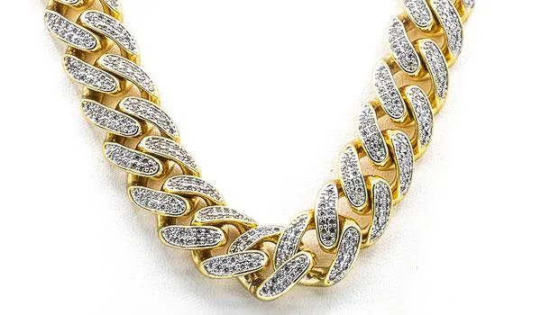 Cuban Link Crystal Choker