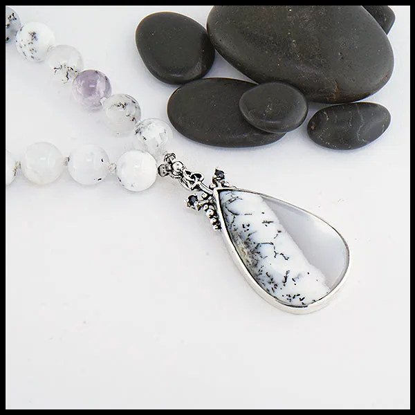 Dendritic Opal Necklace