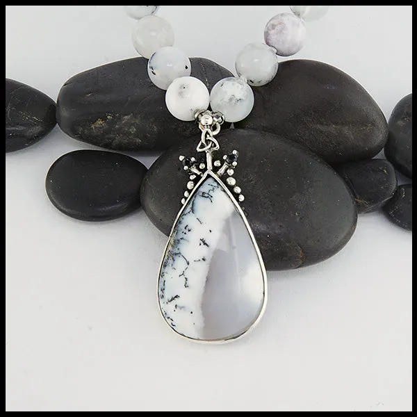 Dendritic Opal Necklace