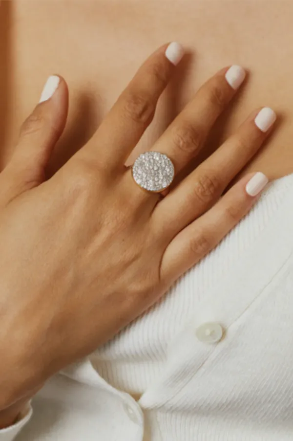 Diamond Sunshine Ring