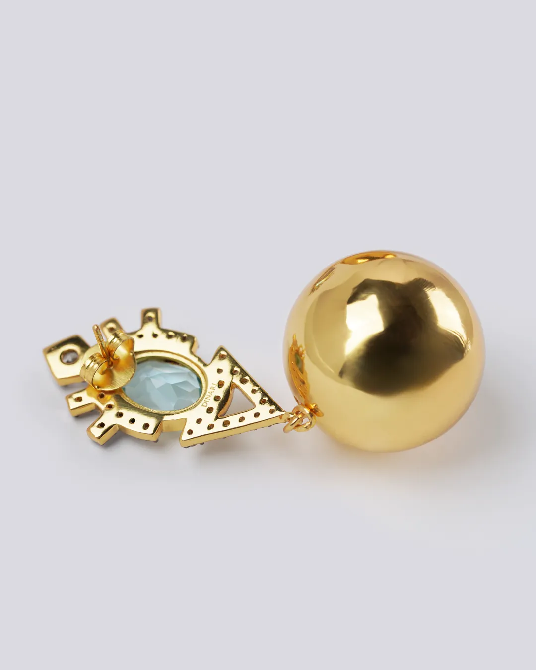 Empress Ball Topaz Earrings