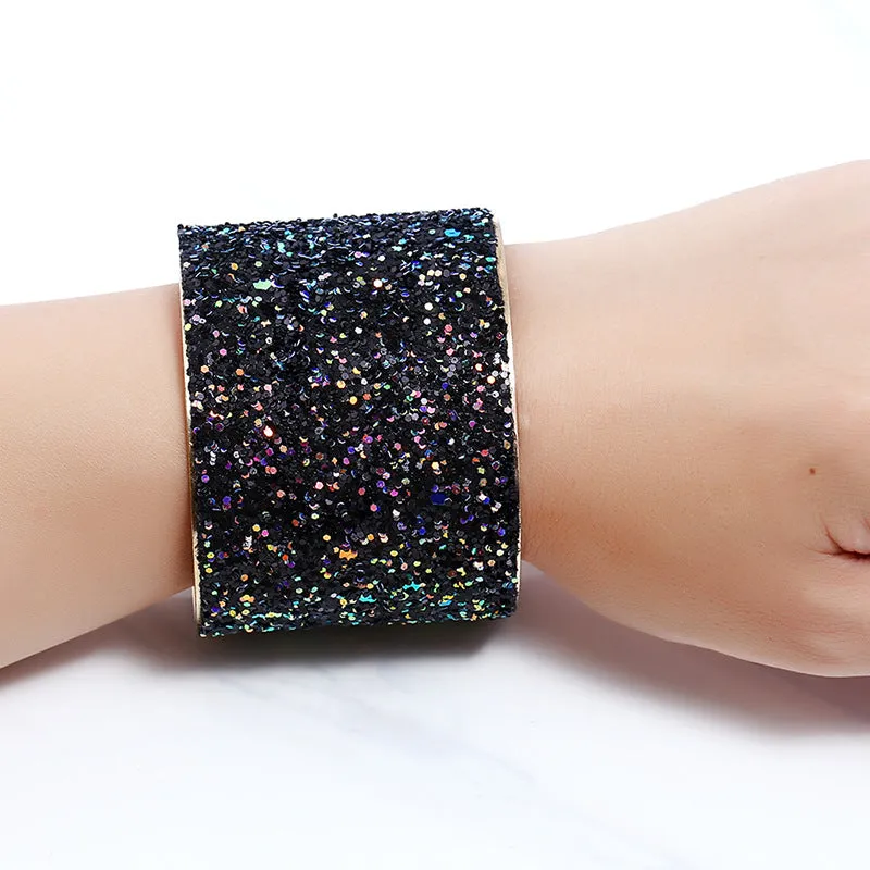 Fashion Multicolor Personality Sequined Alloy Bracelet