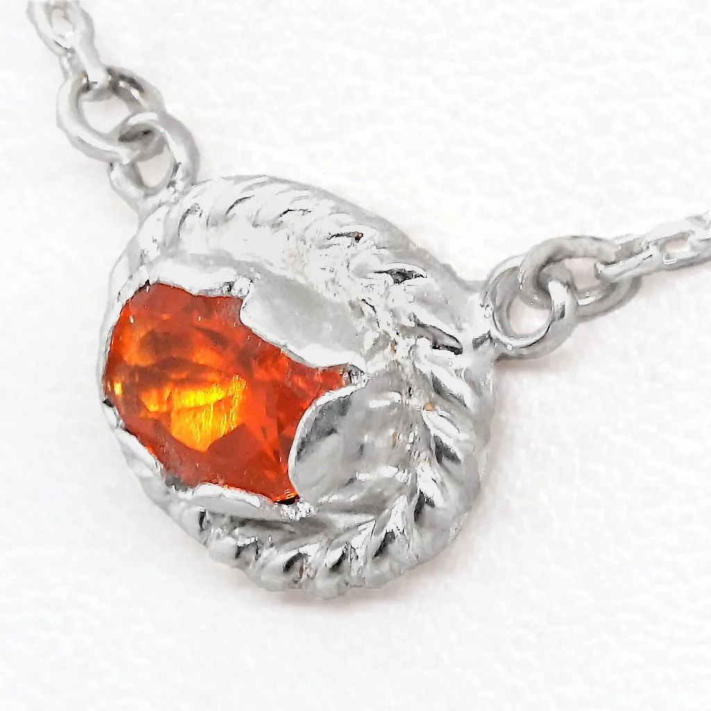 Fire Opal Necklace