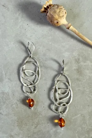 Flow & Amber Earring