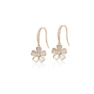 Flower Mother of Pearl Earrings