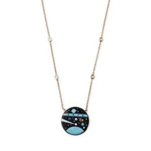 GALAXY INLAY NECKLACE