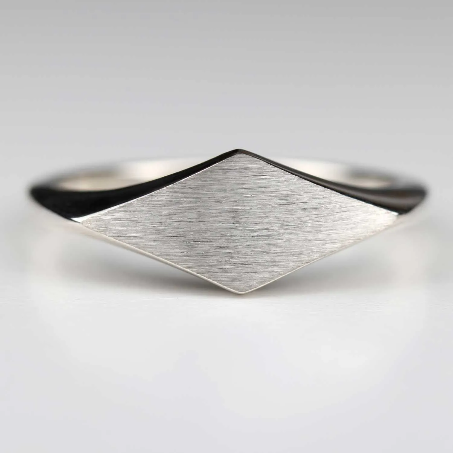 Geometric Signet Ring