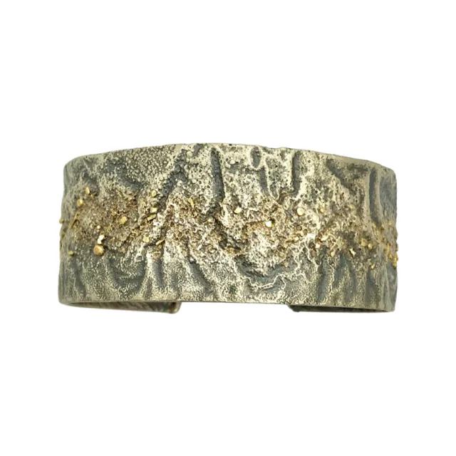 Gold Erosion Cuff