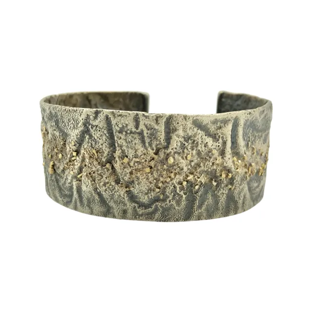 Gold Erosion Cuff