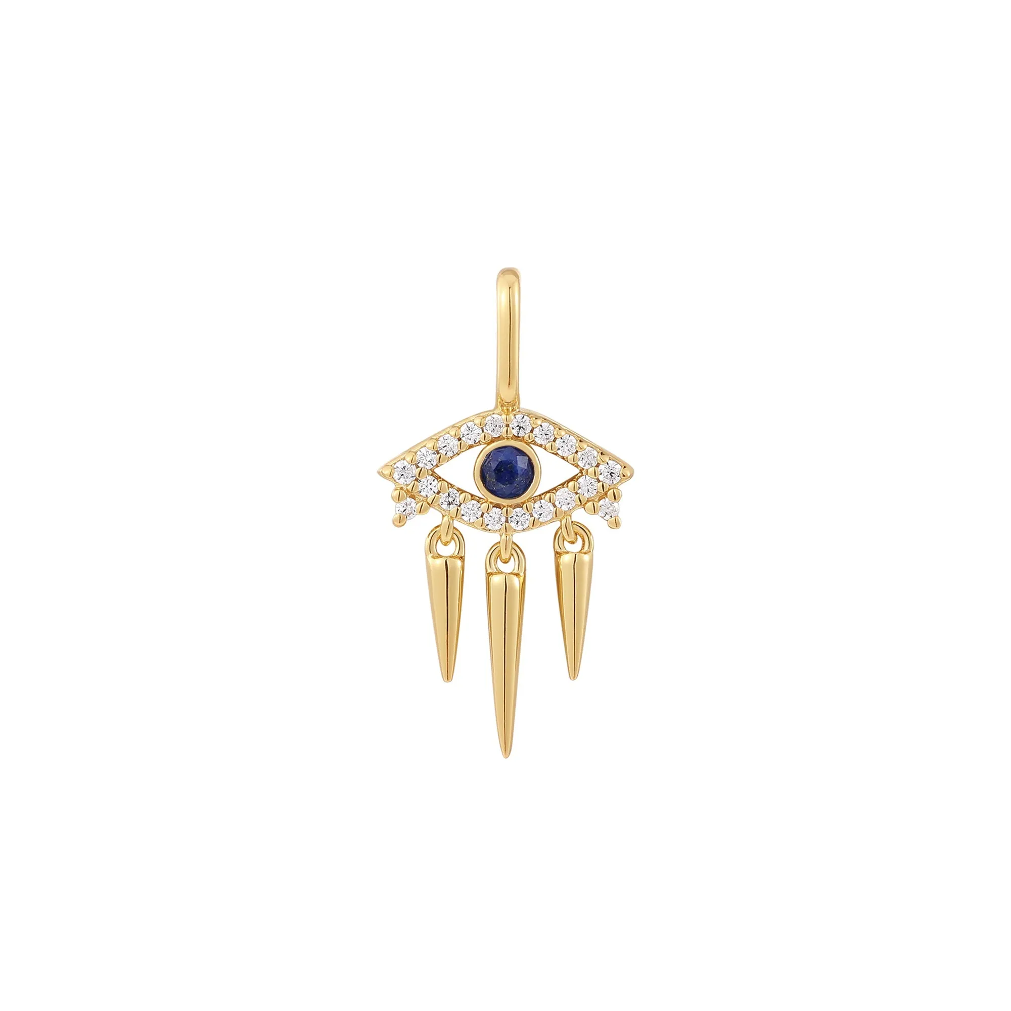 Gold Evil Eye Charm