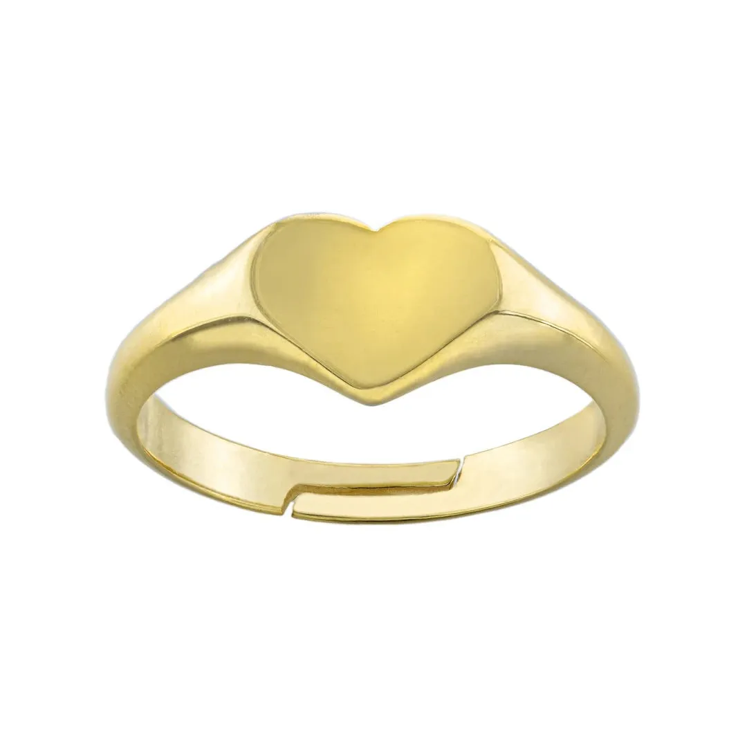 Heart Signet Ring