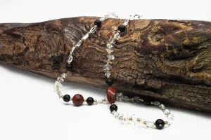 Jasper and Quartz Necklace