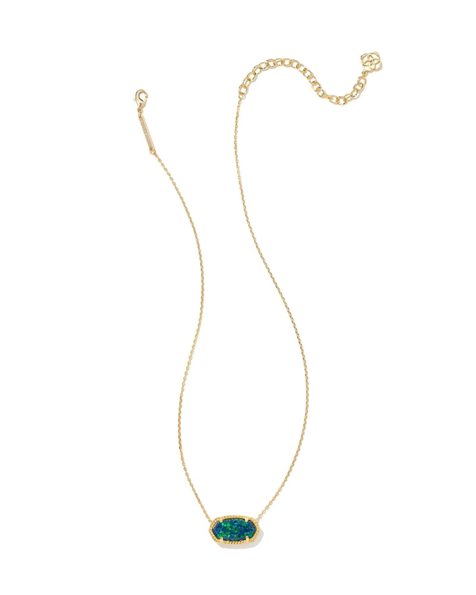 Kendra Scott Elisa Necklace Gold Night Opal