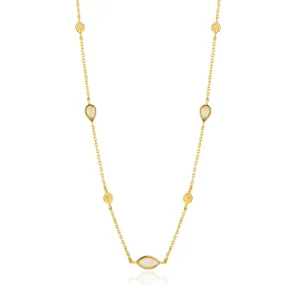 Kyoto Opal Gold Necklace