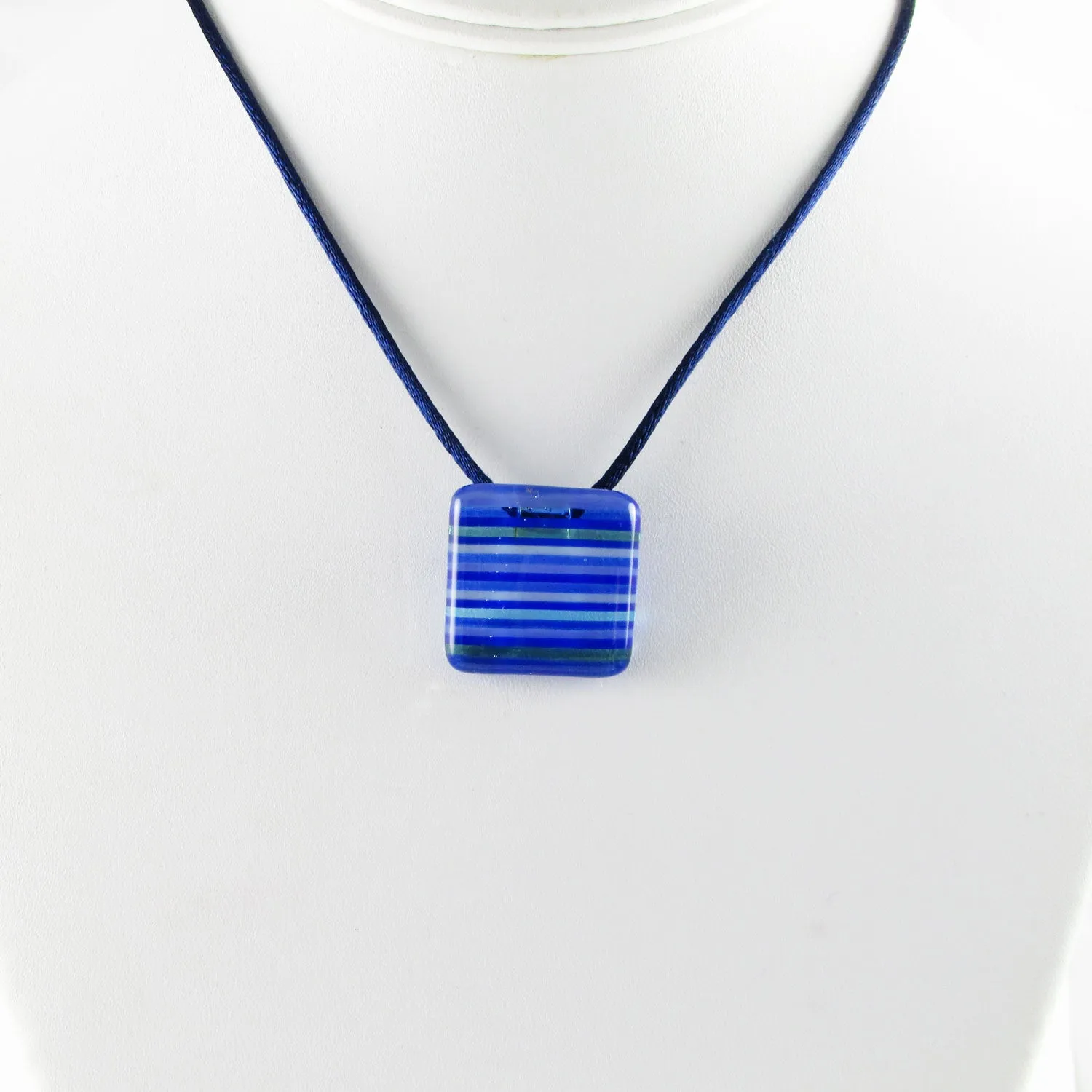 LGAN Mini Glass Pendant - Navy