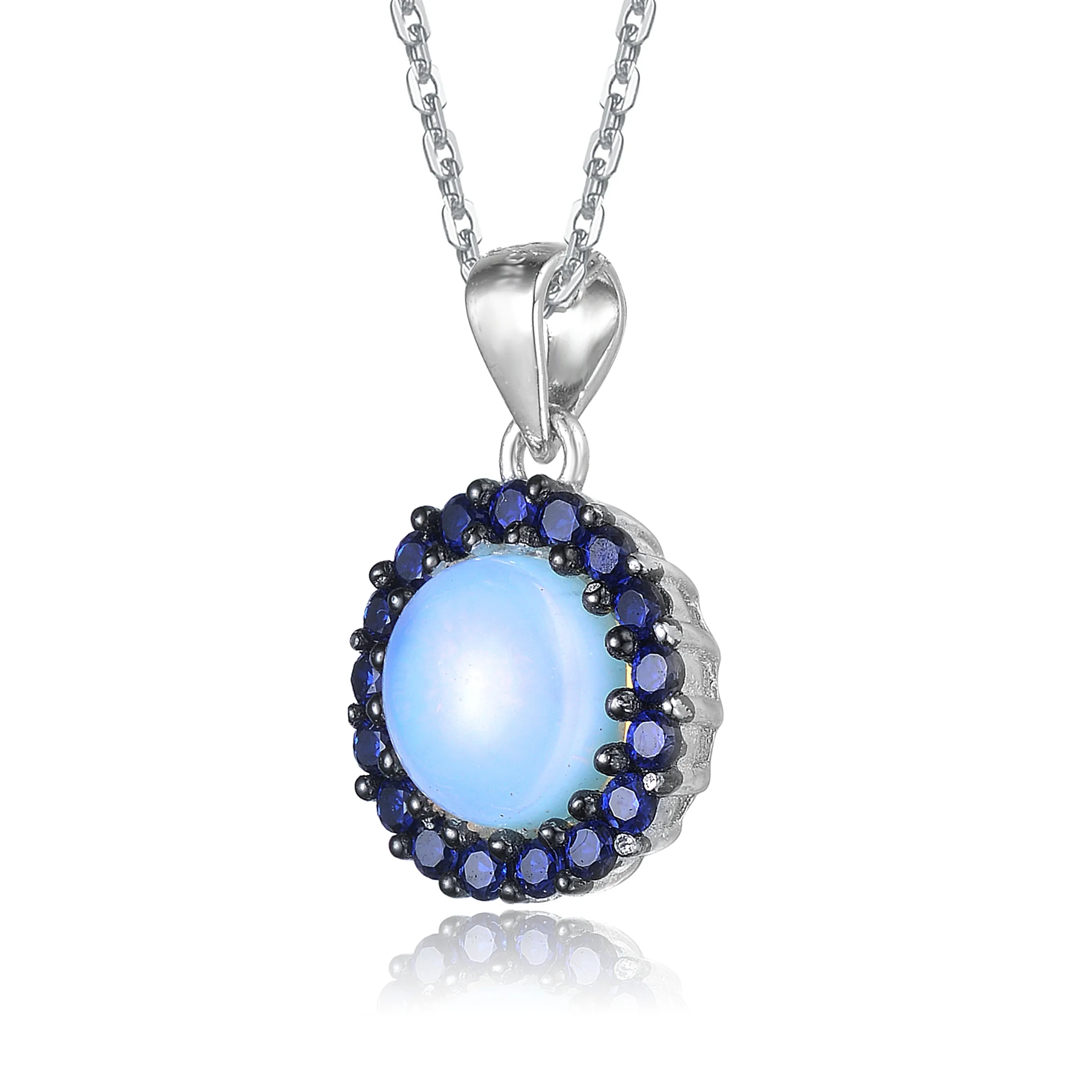 Marie Opal Round Drop Limited Edition Pendant