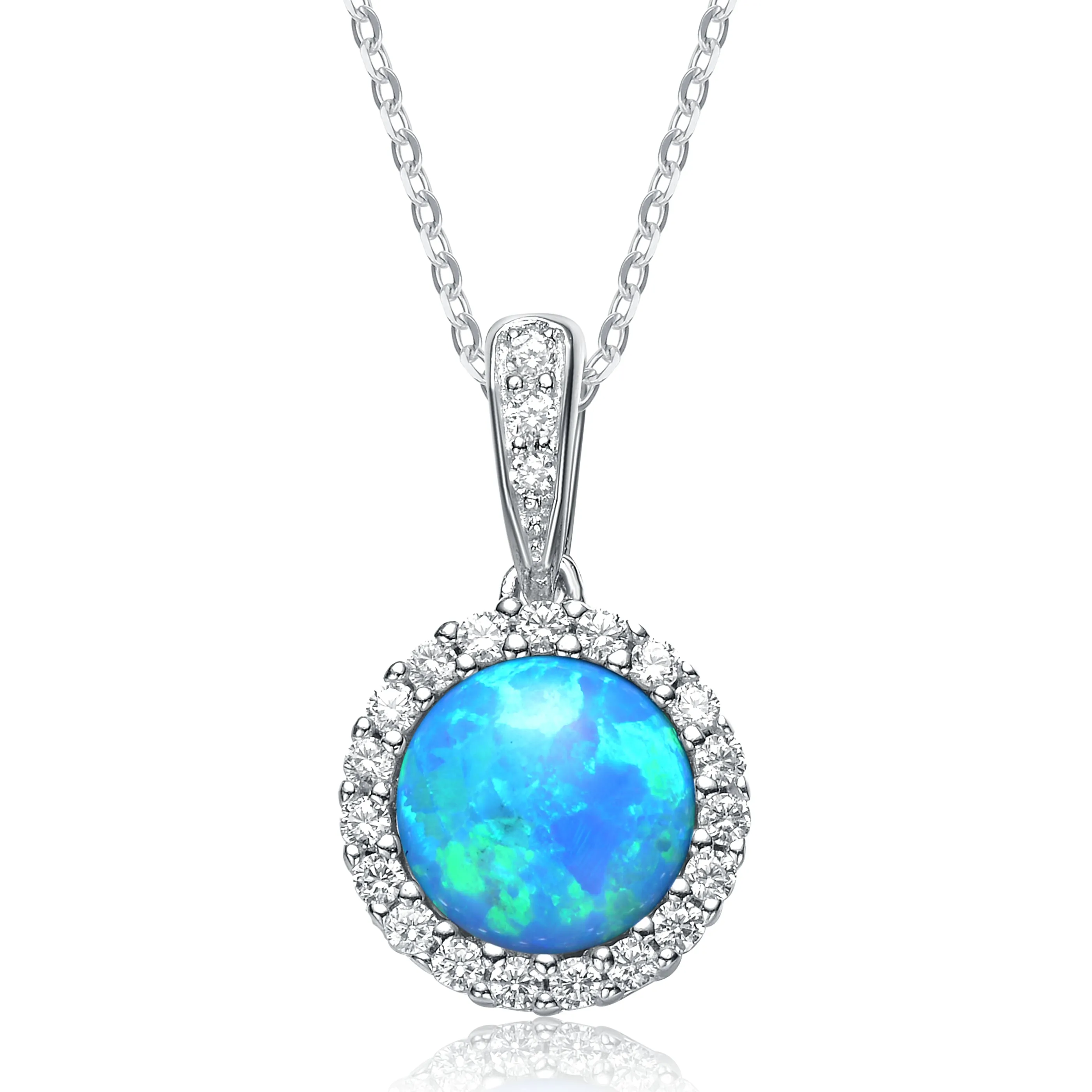 Marie Opal Round Drop Limited Edition Pendant